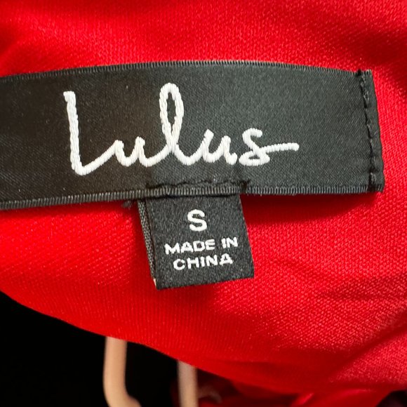 Lulu's Waltz Happening Red Sleeveless Maxi Dress - Small - Picture 6 of 7